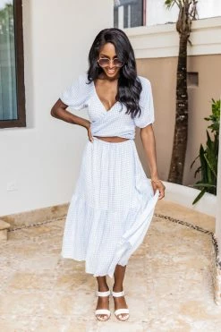 Top 10 🤩 Pink Lily Sweet Satisfaction Blue Cutout Gingham Midi 👗 Dress FINAL SALE 🧨 -Cheap dresses Store 181722 sweetsatisfaction 182738 famousfortoday 176558 lizziewhite callingaboutyou 9 650x