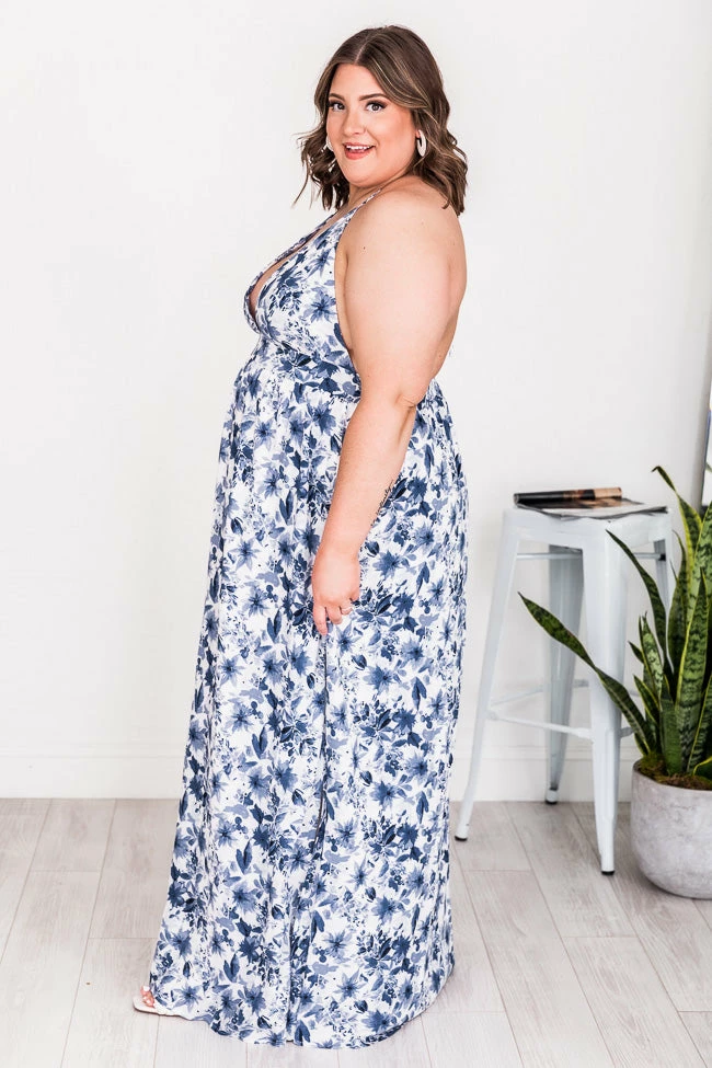 Budget π₯ Pink Lily Seize Your Love Blue Floral Maxi π Dress FINAL SALE π 17 Budget π₯ Pink Lily Seize Your Love Blue Floral Maxi π Dress FINAL SALE π - Image 17