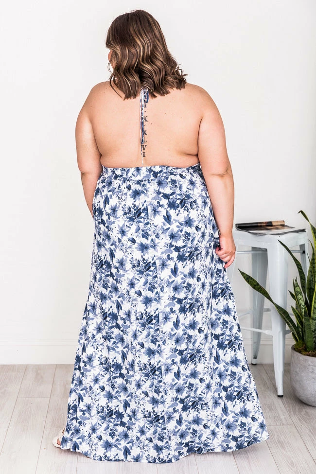 Budget π₯ Pink Lily Seize Your Love Blue Floral Maxi π Dress FINAL SALE π 18 Budget π₯ Pink Lily Seize Your Love Blue Floral Maxi π Dress FINAL SALE π - Image 18
