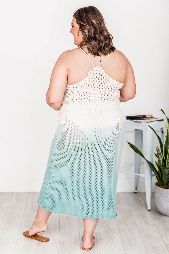 Discount π Pink Lily π Summer Albums Blue Open Knit Ombre Cover Up Maxi π Dress FINAL SALE π 13 Discount π Pink Lily π Summer Albums Blue Open Knit Ombre Cover Up Maxi π Dress FINAL SALE π - Image 13