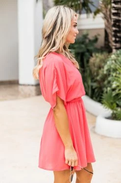 Flash Sale 🌟 Pink Lily Lifetime Chance Coral One Shoulder Belted Mini 👗 Dress FINAL SALE 😍 -Cheap dresses Store 182190 lifetimechancecoral 174780 flyoverdestination 182962 originalstatement 179510 chrishell 15 650x