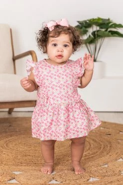 Cheap dresses Store 11 Buy π Pink Lily Another Idea Baby π§ Girls Pink Floral π Dress FINAL SALE π