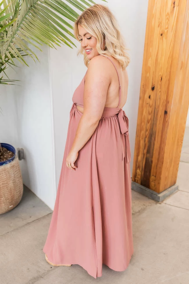 Best Sale π Pink Lily Nobody But Us Mauve Cutout Maxi π Dress FINAL SALE β 12 Best Sale π Pink Lily Nobody But Us Mauve Cutout Maxi π Dress FINAL SALE β - Image 12