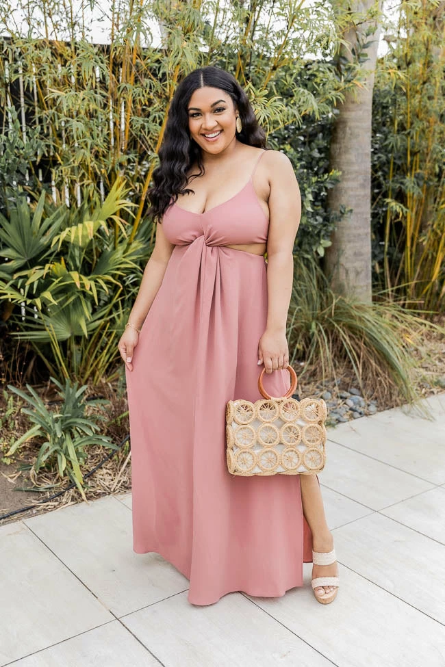 Best Sale π Pink Lily Nobody But Us Mauve Cutout Maxi π Dress FINAL SALE β 9 Best Sale π Pink Lily Nobody But Us Mauve Cutout Maxi π Dress FINAL SALE β - Image 9