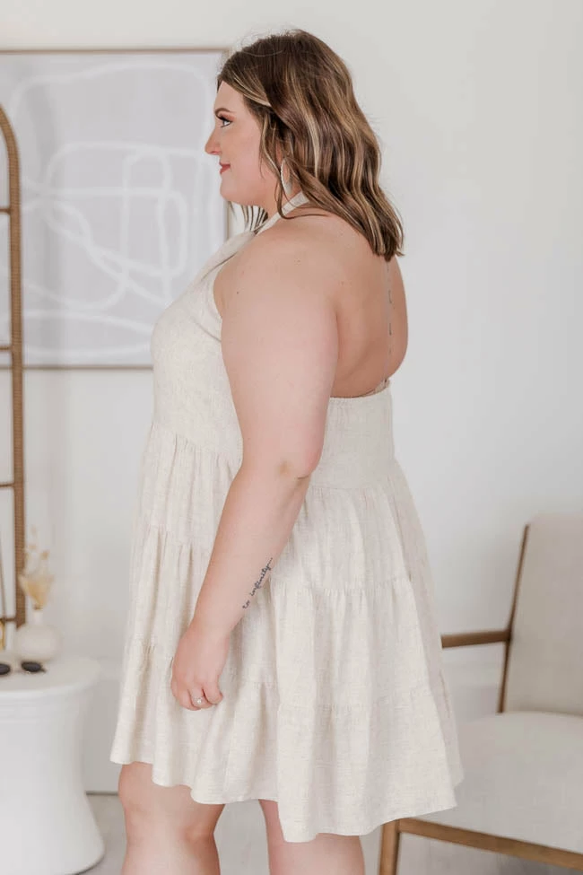 Outlet π Pink Lily Bittersweet Love Taupe Halter Mini π Dress FINAL SALE π 23 Outlet π Pink Lily Bittersweet Love Taupe Halter Mini π Dress FINAL SALE π - Image 23