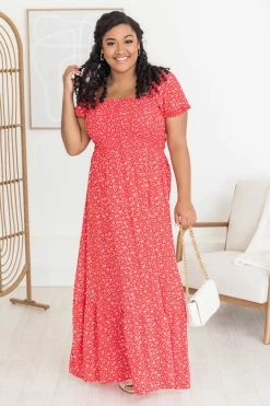 Hot Sale π Pink Lily Lovely Little Tune Red Smocked Bust Floral Maxi π Dress π 25 Hot Sale π Pink Lily Lovely Little Tune Red Smocked Bust Floral Maxi π Dress π -Cheap dresses Store 183228 4 d2b99fa5 38c2 4bdb bdbc f1df3e85258f 650x