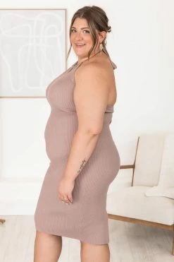 Hot Sale β Pink Lily On The List Taupe Halter Ribbed Midi Bodycon π Dress π 26 Hot Sale β Pink Lily On The List Taupe Halter Ribbed Midi Bodycon π Dress π -Cheap dresses Store 183284 5 650x