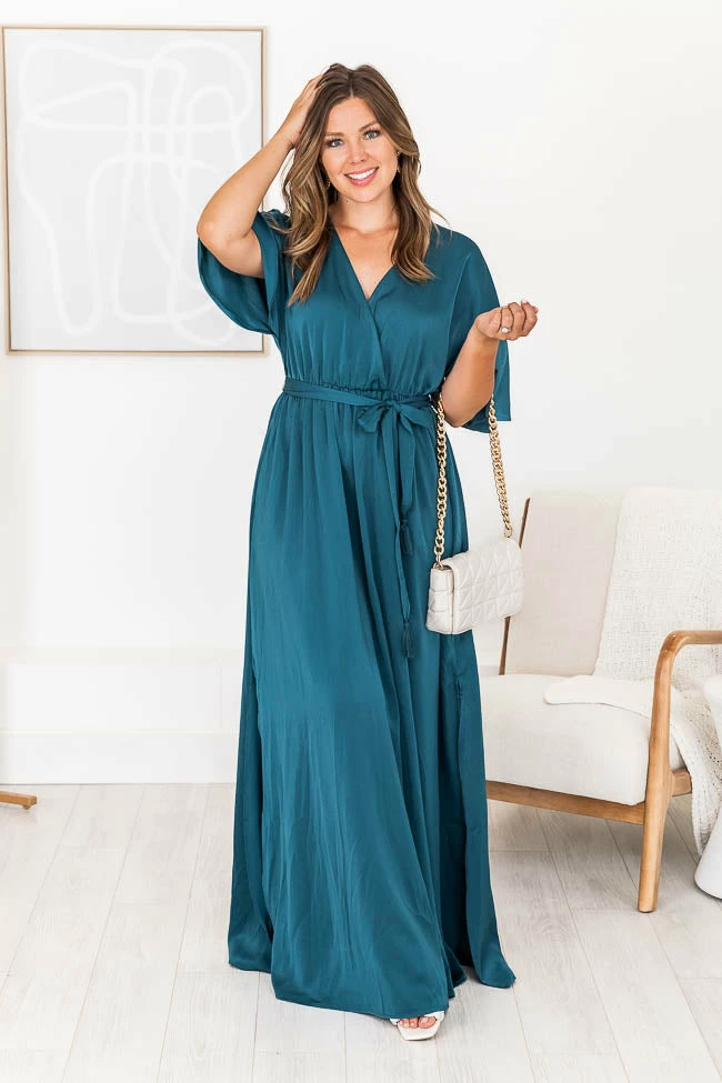 Buy π Pink Lily We Go Together Teal Belted Maxi π Dress β€οΈ 10 Buy π Pink Lily We Go Together Teal Belted Maxi π Dress β€οΈ - Image 10