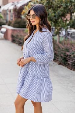 Hot Sale 🎁 Pink Lily From Now On Charcoal Striped Button Front 👗 Dress 💯 -Cheap dresses Store 183498 fromnowon 180354 simpleadvice 180896 breewhite 4 650x