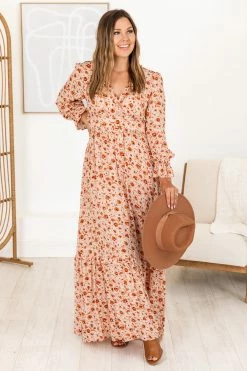 Best Sale π Pink Lily It's All A Dream Rust Floral Ruffle Trim Maxi π Dress FINAL SALE π 16 Best Sale π Pink Lily It's All A Dream Rust Floral Ruffle Trim Maxi π Dress FINAL SALE π -Cheap dresses Store 183694 1 650x