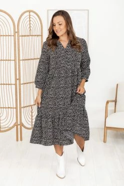 Wholesale 😀 Pink Lily No Hard Feelings Black Floral Midi 👗 Dress FINAL SALE 🤩 -Cheap dresses Store 183700 1 9c9ee1d8 6a83 4db4 ad79 bf751805e3ed 650x