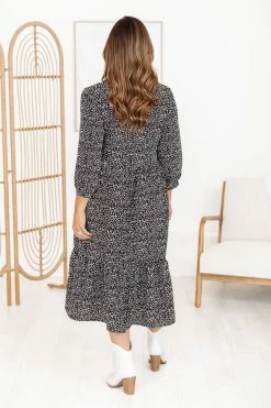 Wholesale 😀 Pink Lily No Hard Feelings Black Floral Midi 👗 Dress FINAL SALE 🤩 -Cheap dresses Store 183700 3 9f44a8a1 9ea2 46b4 88f6 51016a5bc5a1 650x