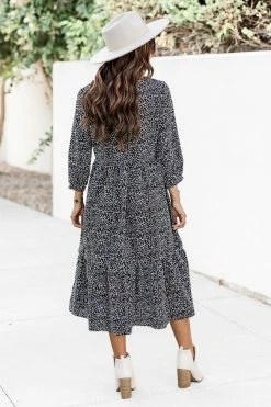 Wholesale 😀 Pink Lily No Hard Feelings Black Floral Midi 👗 Dress FINAL SALE 🤩 -Cheap dresses Store 183700 nohardfeelings 156626 bethcream 174114 differentimezonesivory 3 650x