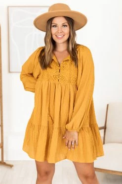 Promo π Pink Lily Perfectly You Mustard Lace Detail Mini π Dress π― 27 Promo π Pink Lily Perfectly You Mustard Lace Detail Mini π Dress π― -Cheap dresses Store 183740 2 650x