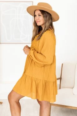 Promo π Pink Lily Perfectly You Mustard Lace Detail Mini π Dress π― 28 Promo π Pink Lily Perfectly You Mustard Lace Detail Mini π Dress π― -Cheap dresses Store 183740 3 650x