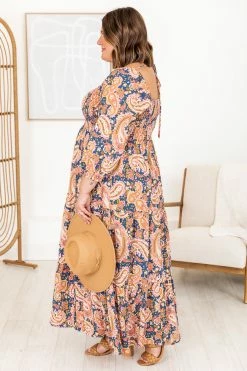 Hot Sale π Pink Lily Be The One Blue Printed Smocked Bust Maxi π Dress β 32 Hot Sale π Pink Lily Be The One Blue Printed Smocked Bust Maxi π Dress β -Cheap dresses Store 183752 5 650x