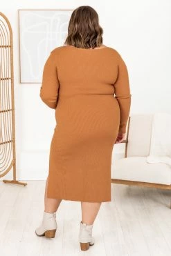 Best Sale β Pink Lily Hear The Applause Camel Ribbed Scoop Neck Midi π Dress FINAL SALE β¨ 27 Best Sale β Pink Lily Hear The Applause Camel Ribbed Scoop Neck Midi π Dress FINAL SALE β¨ -Cheap dresses Store 183836 6 650x