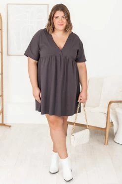 Coupon 🥰 Pink Lily Give Up The Ghost Cement V-Neck 👗 Dress 🎁 -Cheap dresses Store 183880 1 a253fb63 c48c 4f5b a426 fce38ff29fd6 650x