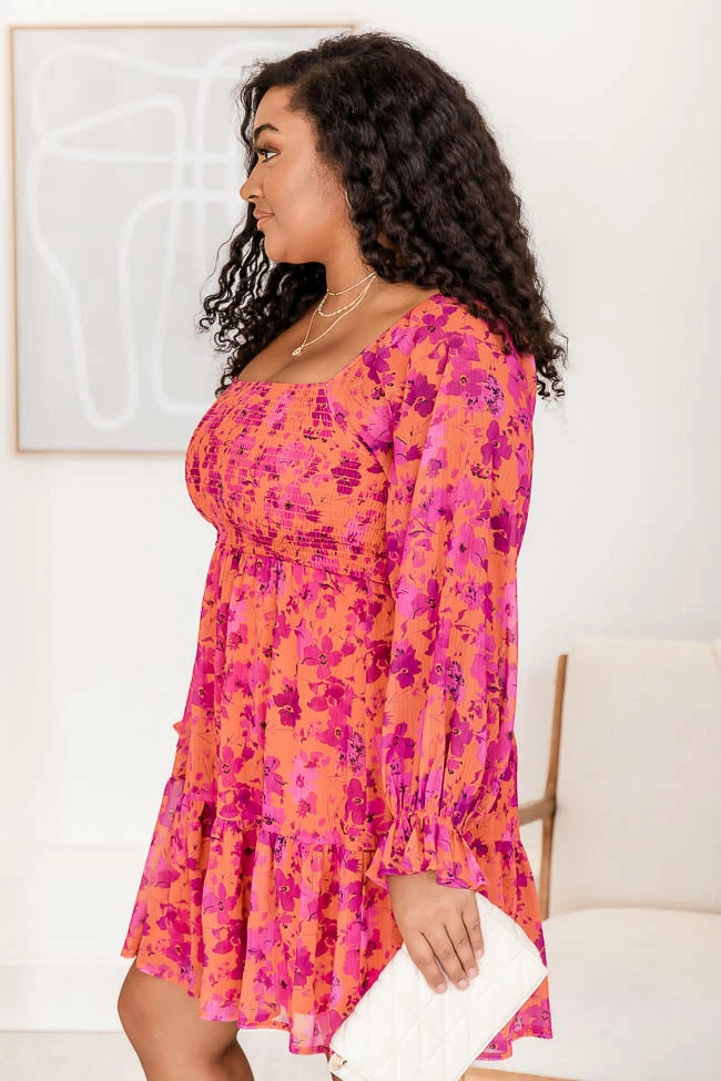 Flash Sale β€οΈ Pink Lily Intrigue Me Red And Fuchsia Floral Long Sleeve π Dress FINAL SALE β€οΈ 13 Flash Sale β€οΈ Pink Lily Intrigue Me Red And Fuchsia Floral Long Sleeve π Dress FINAL SALE β€οΈ - Image 13