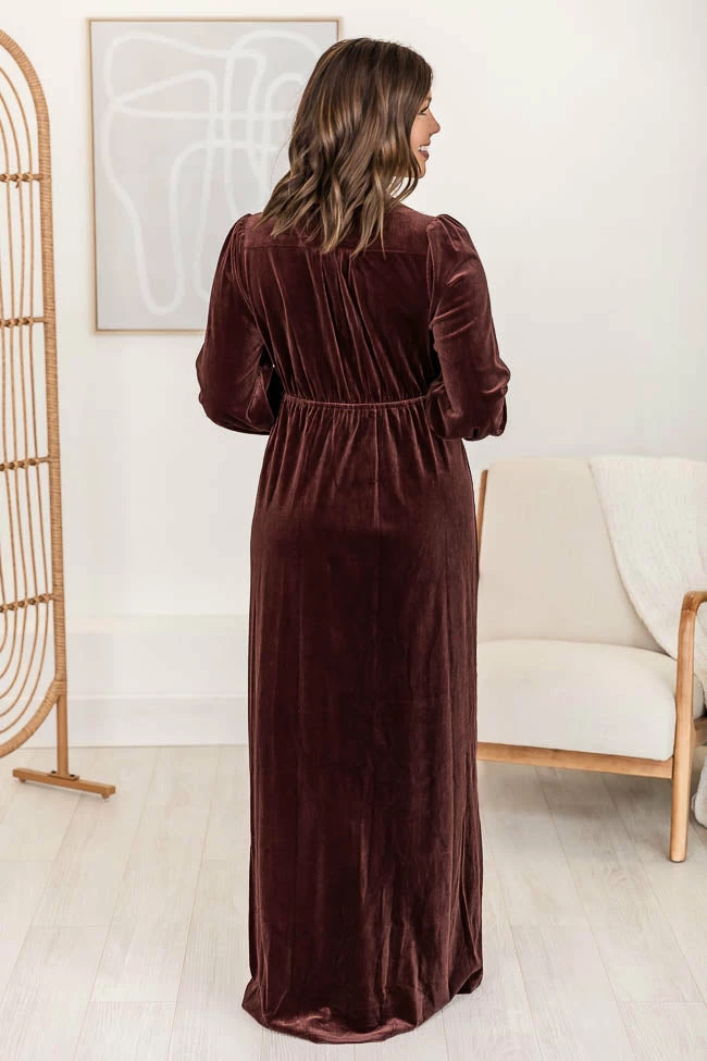 Budget βοΈ Pink Lily Cross Your Mind Plum Velvet Maxi π Dress FINAL SALE π― 11 Budget βοΈ Pink Lily Cross Your Mind Plum Velvet Maxi π Dress FINAL SALE π― - Image 11