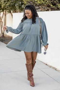 Wholesale β¨ Pink Lily I'll Always Remember Steel Grey Smocked Shoulder Mini π Dress π 16 Wholesale β¨ Pink Lily I'll Always Remember Steel Grey Smocked Shoulder Mini π Dress π -Cheap dresses Store 184340 3 650x