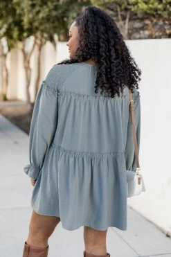 Wholesale β¨ Pink Lily I'll Always Remember Steel Grey Smocked Shoulder Mini π Dress π 19 Wholesale β¨ Pink Lily I'll Always Remember Steel Grey Smocked Shoulder Mini π Dress π -Cheap dresses Store 184340 7 650x