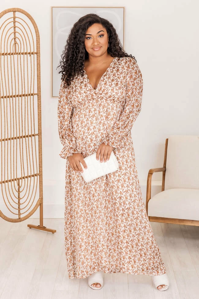 Buy β Pink Lily Beautifully You Brown Floral Maxi π Dress FINAL SALE β€οΈ 10 Buy β Pink Lily Beautifully You Brown Floral Maxi π Dress FINAL SALE β€οΈ - Image 10