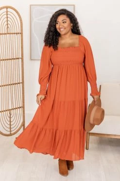 Hot Sale β Pink Lily Momentary Phase Rust Smocked Bust Maxi π Dress FINAL SALE π 20 Hot Sale β Pink Lily Momentary Phase Rust Smocked Bust Maxi π Dress FINAL SALE π -Cheap dresses Store 184484 12 650x