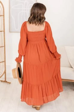Hot Sale β Pink Lily Momentary Phase Rust Smocked Bust Maxi π Dress FINAL SALE π 25 Hot Sale β Pink Lily Momentary Phase Rust Smocked Bust Maxi π Dress FINAL SALE π -Cheap dresses Store 184484 6 650x