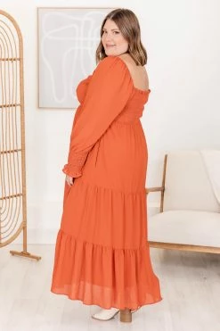 Hot Sale β Pink Lily Momentary Phase Rust Smocked Bust Maxi π Dress FINAL SALE π 27 Hot Sale β Pink Lily Momentary Phase Rust Smocked Bust Maxi π Dress FINAL SALE π -Cheap dresses Store 184484 9 650x