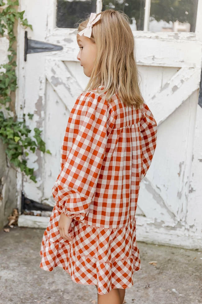 Best reviews of π Pink Lily Rustling Leaves Kids Rust Plaid π Dress FINAL SALE β 4 Best reviews of π Pink Lily Rustling Leaves Kids Rust Plaid π Dress FINAL SALE β - Image 4