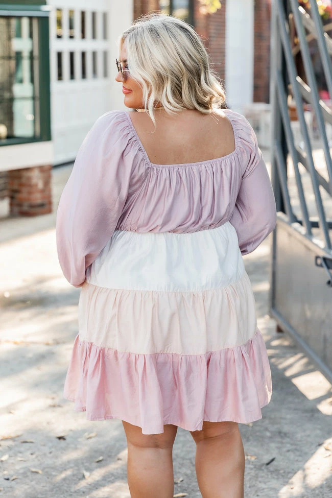 Best Pirce π₯ Pink Lily Only With You Pink Colorblock Tiered Mini π Dress π€© 8 Best Pirce π₯ Pink Lily Only With You Pink Colorblock Tiered Mini π Dress π€© - Image 8