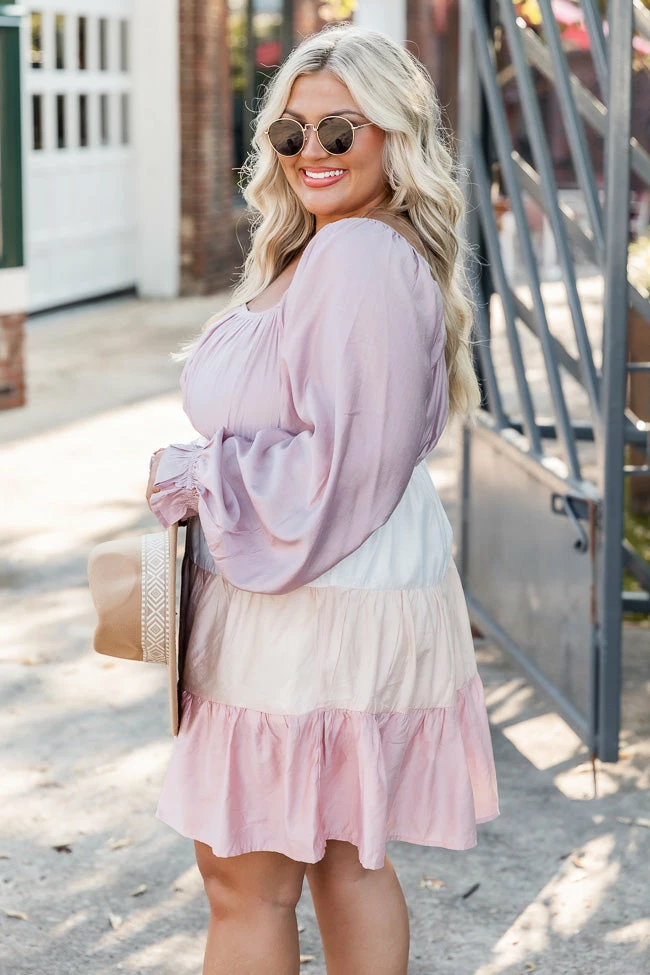 Best Pirce π₯ Pink Lily Only With You Pink Colorblock Tiered Mini π Dress π€© 7 Best Pirce π₯ Pink Lily Only With You Pink Colorblock Tiered Mini π Dress π€© - Image 7