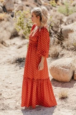 Brand new β€οΈ Pink Lily Gather Your Thoughts Rust Polka Dot Smocked Waist Maxi π Dress β 12 Brand new β€οΈ Pink Lily Gather Your Thoughts Rust Polka Dot Smocked Waist Maxi π Dress β -Cheap dresses Store 185038 gatheryourthoughts 183200 jayleewhite 36 650x