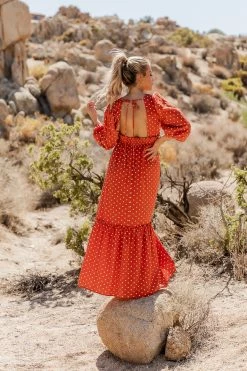 Brand new β€οΈ Pink Lily Gather Your Thoughts Rust Polka Dot Smocked Waist Maxi π Dress β 13 Brand new β€οΈ Pink Lily Gather Your Thoughts Rust Polka Dot Smocked Waist Maxi π Dress β -Cheap dresses Store 185038 gatheryourthoughts 183200 jayleewhite 4 650x