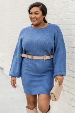 Discount π Pink Lily Don't Think About You Blue Sweater π Dress π€© 16 Discount π Pink Lily Don't Think About You Blue Sweater π Dress π€© -Cheap dresses Store 185876 6 650x