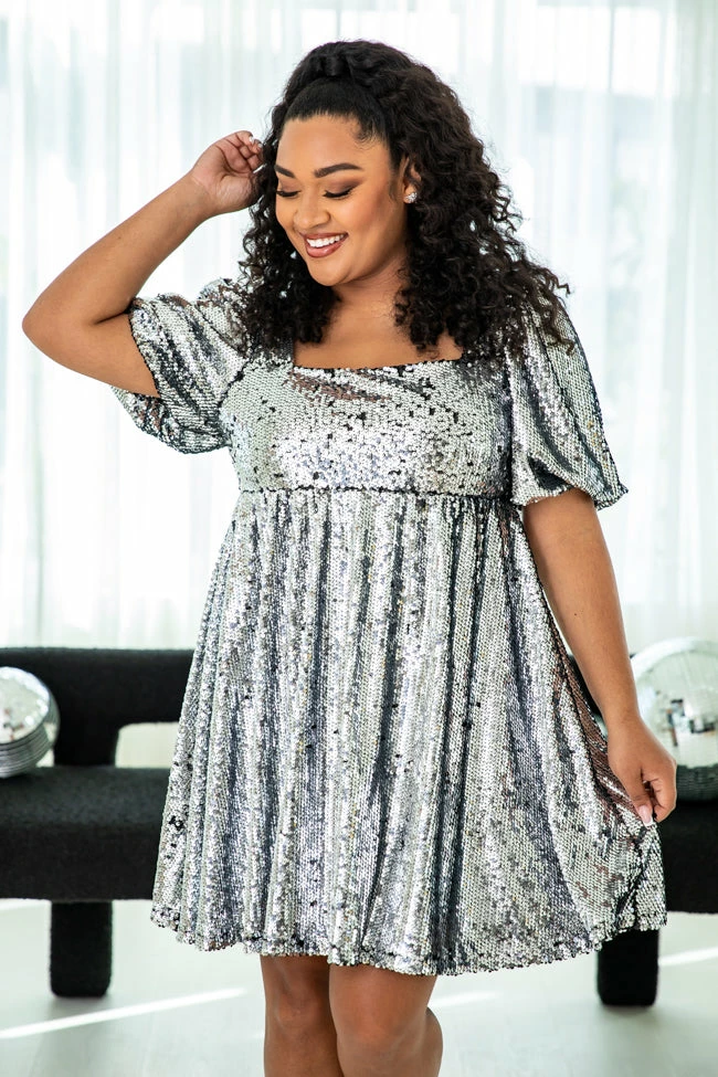 Best Sale βοΈ Pink Lily The Anti-Hero Charcoal Square Neck Babydoll π Dress π― 2 Best Sale βοΈ Pink Lily The Anti-Hero Charcoal Square Neck Babydoll π Dress π― - Image 2