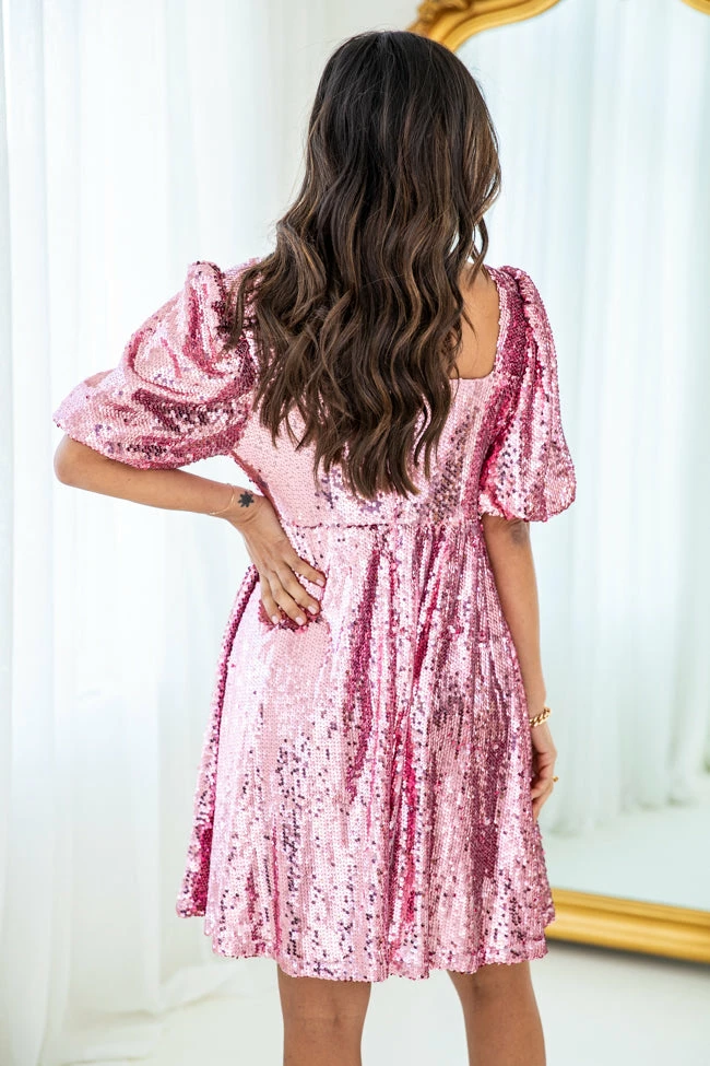 Promo π₯° Pink Lily The Anti-Hero Pink Square Neck Babydoll π Dress π€© 9 Promo π₯° Pink Lily The Anti-Hero Pink Square Neck Babydoll π Dress π€© - Image 9