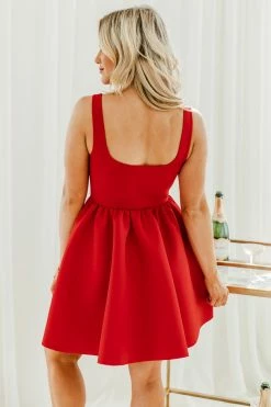 Wholesale 🤩 Pink Lily I Bet You Think About Me Red Circle 👗 Dress 🥰 -Cheap dresses Store 187442 9 650x