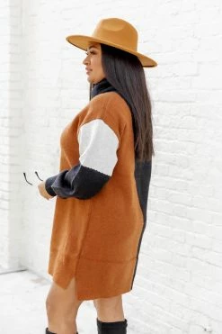 Buy π Pink Lily Come With Me Black Colorblock Turtleneck Sweater π Dress π 15 Buy π Pink Lily Come With Me Black Colorblock Turtleneck Sweater π Dress π -Cheap dresses Store 187468 5 650x