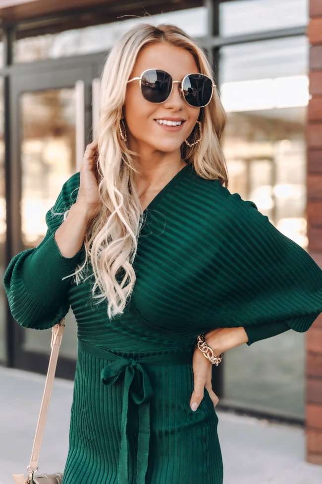 Cheap π Pink Lily Main Event Green Wrap Sweater π Dress β 6 Cheap π Pink Lily Main Event Green Wrap Sweater π Dress β - Image 6