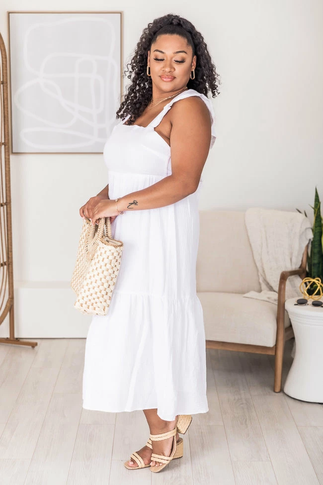 New π CAITLIN COVINGTON X PINK LILY Kennedy Ivory Bow Back Midi π Dress FINAL SALE β 13 New π CAITLIN COVINGTON X PINK LILY Kennedy Ivory Bow Back Midi π Dress FINAL SALE β - Image 13