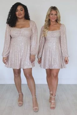 Buy 🤩 Pink Lily We Can't Have Nice Things Rose Gold Sequin Mini 👗 Dress 😀 -Cheap dresses Store 1e466b84fb29454ca0b04035131efdce.thumbnail.0000000000 530x530