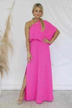 Flash Sale 😉 Pink Lily Found My Forever Pink One Shoulder Maxi 👗 Dress 😀 -Cheap dresses Store 1e6542727b5e4d519313818fcfb70593.thumbnail.0000000 530x530