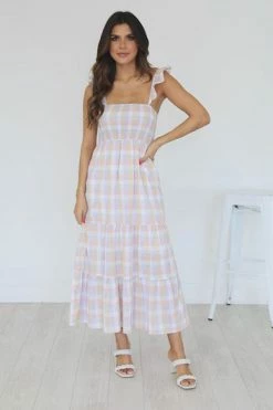 Wholesale 👏 Pink Lily Singing Solo Multi Plaid Smocked Bust Maxi 👗 Dress FINAL SALE 🎁 -Cheap dresses Store 1ec6131a6ad843eb9f4187ceeb086048.thumbnail.0000000 530x530