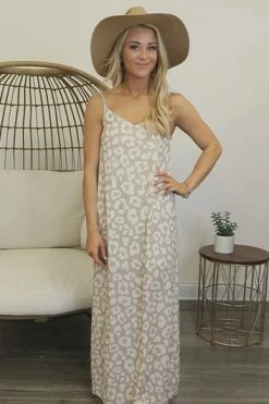 Hot Sale 💯 Pink Lily An Exotic Escape Taupe Animal Print Maxi 👗 Dress FINAL SALE 🥰 -Cheap dresses Store 21ef2098f1a54aaea027351ba7c77c13.thumbnail.0000000 530x530