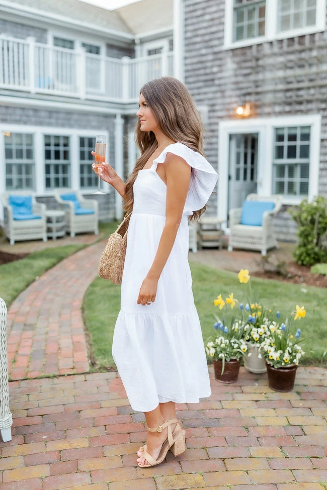 New π CAITLIN COVINGTON X PINK LILY Kennedy Ivory Bow Back Midi π Dress FINAL SALE β 7 New π CAITLIN COVINGTON X PINK LILY Kennedy Ivory Bow Back Midi π Dress FINAL SALE β - Image 7