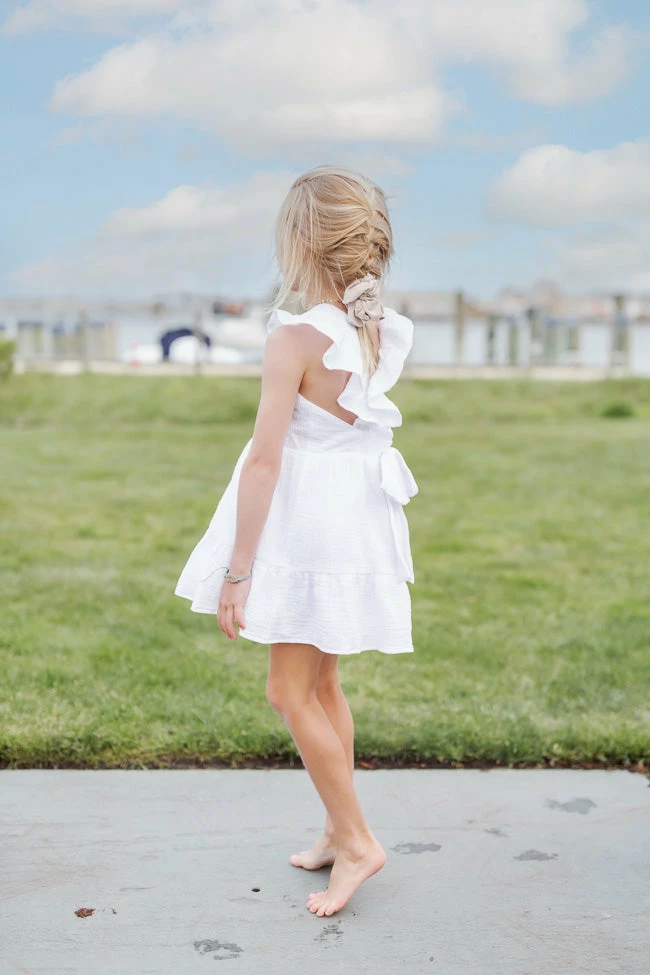 Buy π€© CAITLIN COVINGTON X PINK LILY π§ Girls Kennedy Ivory Bow Back π Dress FINAL SALE π€© 3 Buy π€© CAITLIN COVINGTON X PINK LILY π§ Girls Kennedy Ivory Bow Back π Dress FINAL SALE π€© - Image 3