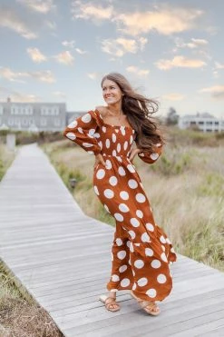 Top 10 π CAITLIN COVINGTON X PINK LILY Bluff Walk Brown Polka Dot Off The Shoulder Maxi π Dress FINAL SALE π― 25 Top 10 π CAITLIN COVINGTON X PINK LILY Bluff Walk Brown Polka Dot Off The Shoulder Maxi π Dress FINAL SALE π― -Cheap dresses Store 2N2A3517 Edit Edit 650x