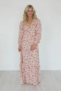 Best Sale 👍 Pink Lily It's All A Dream Rust Floral Ruffle Trim Maxi 👗 Dress FINAL SALE 😍 -Cheap dresses Store 30595a53008b4a398341f864534bfbef.thumbnail.0000000000 530x530